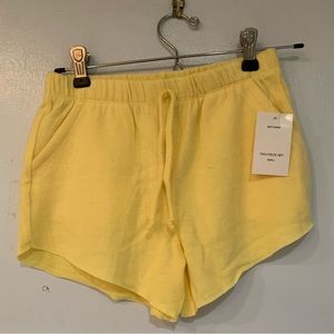 Soft yellow shorts